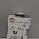 OXO Tot Travel Size Drying Rack with Bottle Brush- Gray