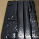 Plasticplace 95-96 Gallon Heavy Duty Trash Bags, Garbage Bags, Puncture-Resistant, Fits Rollaway Cans & Drums, Durable Large Plastic Bags (50 Count)