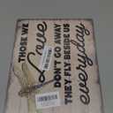 Dragonfly Decor, Those We Love Don't Go Away Signs, Memorial Sign for Loss Of Loved One, Bereavement Decorations, Home Garden Yard Outdoor Decor, Heartwarming Gifts 7.9X10.2 Inches