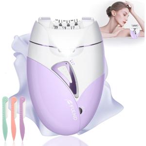 Epilators, 2-Speed Painless Smooth Glide Epilator for Women, Cordless Rechargeable Facial Hair Removal Epilator, Hair Removal Device for Women's Face Legs Bikini Area Arms Legs