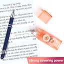 2 x White Correction Tape, Easy To Use Cute Applicator for Instant Corrections, For school, Office Workers (Gradient Pink, 5M/196" x 0.2",12pack)