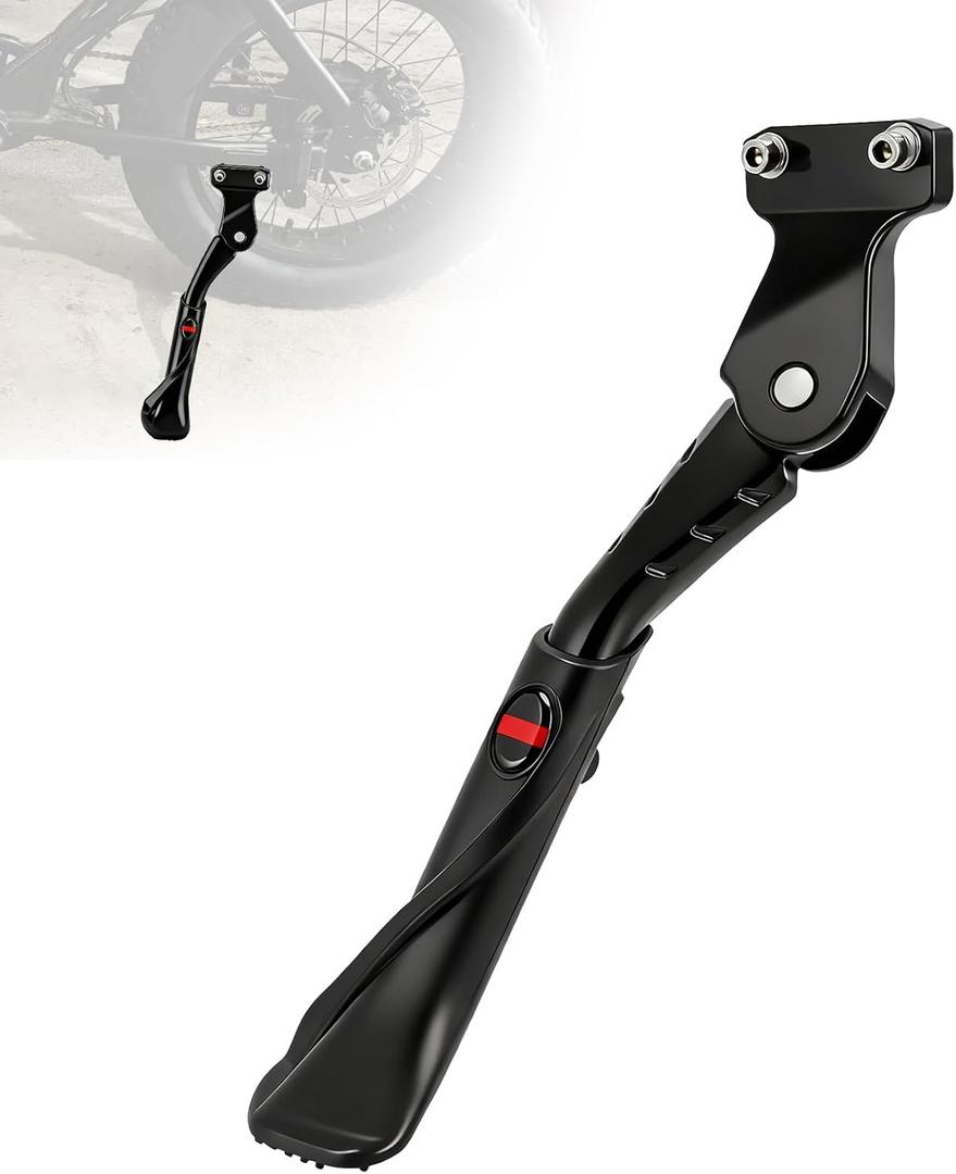 Kickstand for Ebike MACFOX,Adjustable 6061 Aluminum + PP Kick Stand for Electric Bike MACFOX X1S/X1