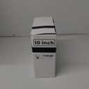 Microwave Food Cover, 10 Inch Microwave Splatter Cover with Water Steamer and Integrated Handle, Clear Splatter Guard Microwave Cover for Food, White Cookware Lid Gifts for Mom