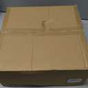 Kanwone 3 Tiered Serving Stand with White Porcelain Plates, 10" Round Tray, Dessert Table Display Set, Black Metal Stand, Versatile & Durable