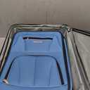 Rockland Journey Softside Upright Luggage Set,Expandable, Blue, 4-Piece (14/19/24/28)
