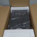 Micro-ATX PC Case with Handle | 0.7mm Steel Portable PC Case Fits max 260mm GPU & ATX PSU | Pre-Installed 120mm *1 Rear Fan | mini Tower Desktop Chassis for MATX/ ITX, Black-M5