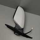 Driver Side View Mirror Compatible with 2016-2021 Honda Civic Power Heated,Civic Side Mirror Left Replace# 76258TBAC02ZA, 5Pins-HeatedPaintable White