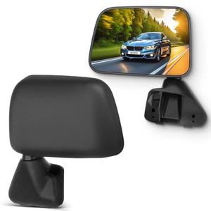 SCITOO Side View Mirrors fit for 1987-1989 For Toyota 4Runner 1987-1995 For Toyota Pickup Black Manual Folding Manual Adjustment TO1321109 RM72004-111 a Pair of Mirrors Side View Mirrors