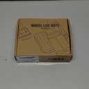 Orion Motor Tech 24-Piece 1/2-20 Lug Nuts Chrome with Hex Tuner, 1.4 inches Length with Cone Seat, Compatible with Jeep Grand Cherokee Wrangler Liberty, Ford Explorer Ranger Mustang, Dodge Dakota Dura (Silver)