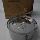 Cat Water Fountain Stainless Steel: Cat Fountain for Drinking - Automatic Pet Water Fountain for Cats Inside - 3.2L Dog Water Dispenser Cat Drinking Supplies Metal Kitty Spout Animal Waterer Bowl