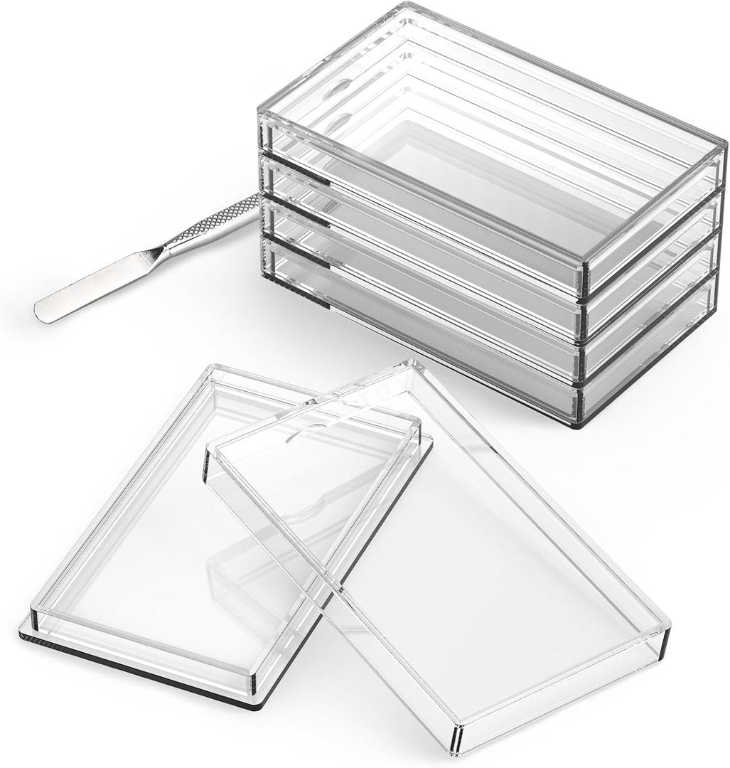 10oz Silver Bar Holder - 5Pcs Capsule Storage Container for 10 Ounce Bars
