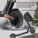 50/75-6.1 Scooter Tire, 8.5x2 Inch Solid Tires for OKai Gotrax GXL V2 Apex XL XR Hiboy S2R Xiaomi M365 Pro 2 Hover 1 Electric Scooter Replacement Wheels, 8 1/2X2 Tubeless Front Rear Tyre
