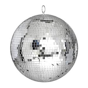 Alytimes Mirror Disco Ball - 8-Inch Cool and Fun Silver Hanging Party Disco Ball –Big Party Decorations, Party Design