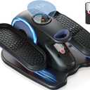 Under Desk Elliptical Machine, Ellipse Exerciser as Seen on TV for Seniors with Remote Control & 12 Adjustable Speeds, Elliptical Machine for Home (Blue)