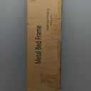 Queen Bed Frame, 7 Inch Basics Metal Bed Frame, Heavy Duty 9-Leg Base for Box Spring and Mattress, Noise-Free, Easy Assembly, Black