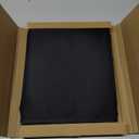 sancua 2 Pack Black Tablecloth 60 x 102 Inch, Rectangle 6 Feet Table Cloth - Stain and Wrinkle Resistant Washable Polyester Table Cover for Dining Tables, Buffet Parties and Camping