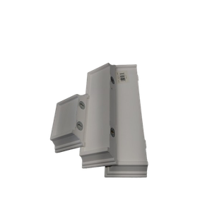 Wall Ledge and Shelf, Set of 3, White