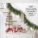 Lvydec Christmas Pine Garland Greenery Decoration, Realistic Cedar Cypress Garland for Holiday Mantel Fireplace Table Centerpiece