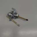 LABLT Fuel Switch Vacuum Valve Petcock 18mm x 1mm 16951-MF5-015 Replacement for Ascot Nighthawk Silver Wing Transalp 600 450 650 550 500