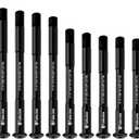 Bicycle Thru Axle Adapter - Bike Hub Thru-axle for Bike Forks and Rear Shock, Thread Pitch: 1.5mm, Length: 12mm x117/120/121/123/126/128/130/135/142/157/162/165/168/171/175/177/181mm