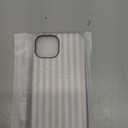 Magnetic for iPhone 15 Case Cute Stripes Phone Case, Shockproof Slim TPU and Hard PC Protective Phone Cover Compatible with MagSafe Designed for Women Girls, Apricot