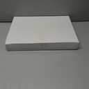 SUT 4-Pack Ivory Serving Trays for Entertaining, 16" x 11" Serving Platters for Snacks, Fruit, Cookies, Dessert, Reusable Plastic Trays for Serving Food and Party Organization in Kitchen &for Parties