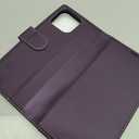 Wallet Case for iPhone 16 Pro Max, RFID Blocking Credit Card Holder, PU Leather Folio Flip Kickstand Protective Shockproof Cover for Apple 16 pro Max (Purple, for iPhone 16 Pro Max - 6.9'')