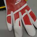 Easton | MAV GT Baseball Batting Gloves | Youth | Multiple Colors (White/Red)