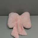 Bow Pillow Throw Pillows Butterfly Shaped Decorative Cute Pillows for Bed Sofa Cute Home Decor,Pink 10 * 8inch