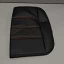 for Honda CRV 2026 2025 2024 2023 Center Console Cover - Soft Armrest Pad Middle Console Cover for Honda CRV LX EX Sport Hybrid EX-L Sport Touring Hybrid Accessories(Orange Stitches)