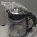 Chefman Electric Kettle, 1.8L 1500W, Hot Water Boiler, Removable Lid for Easy Cleaning, Auto Shut Off, Boil-Dry Protection, Stainless Steel Filter, BPA Free, Borosilicate Glass Electric Tea Kettle (Black)