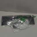 Amazon Basics Ultra Premium Wireless Keyboard and Mouse Combo - Rechargeable, Ultra Slim Design, Quiet, Full Size, Number Pad, Unifying Receiver, Black (QWERTY)