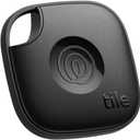Tile by Life360 Mate Bluetooth Tracker, Keys Finder and Item Locator for Keys, Bags and More. Phone Finder. Both iOS and Android Compatible. 1-Pack (Black)