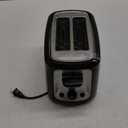 Toastmaster 2-Slice Cool Touch Toaster, black with stainless accent