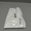 Choice Marts Merchandise Bags White Color 100 Count 9"x12" Size 1.5Mil Thick With Handles