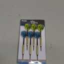Franklin Sports Soft Tip Darts Set - 6 Pack of 18 Gram Soft Tip Darts - Removable Standard Nylon Flights and Brass Barrels - Lightweight Full Dart Set