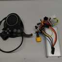 Electric Bicycle Brushless Controller Kit, 36 48V 500W Figer Speed Thumb Throttle LCD Display Bike Scooter Motor Parts Accessories for Electric Scooter Bike