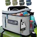 Kayak Cooler Behind Seat  Small Portable Cooler Bag for Kayak Seat Storage, Kayak Accessories for Fishing, Kayak Crate, Insulated Soft Sided Cooler Bag for Paddle Board Cooler - Fishing Blueprint