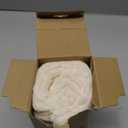 Kevin Textile 14x36 Inch Long Lumbar 1 Pack Plush Striped Corduroy Throw Pillow Cover Velvet Accent Decorative Long Body Rectangle Cushion Case for Living Room Couch Sofa Bed, Cream White