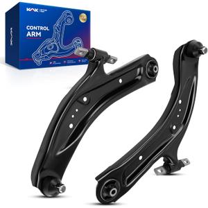 KAX Front Lower Control Arms w/Ball Joints Fit for Nissan Rogue 2014-2020, for Rogue Sport 2017-2022 2Pcs Left & Right Heavy-Duty Steel, Lower Control Arm Kit K623110 K623111, Premium rubber bushings