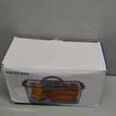 Bread Box with Lid and Handle,New Upgrade Time Recording Bread Storage Container for Kitchen Counter Airtight,Portable Bread Boxes for Homemade Breads, Toast, Bagel, Donut and Cookies(Grey)