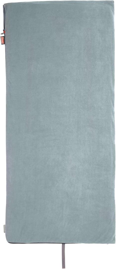 Coleman Stratus 50F Fleece Sleeping Bag, Gray (One Size)
