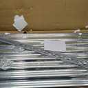 8x4x2FT Galvanized Raised Garden Bed,Planter Raised Beds-Metal Garden Box,Large Plant for Outdoor Planting, Vegetables Bed，Flower,herb-Silver