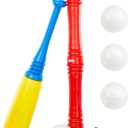 Little Tikes T-Ball Set, Red, 5 Balls, for Toddlers Ages 18+ Months 