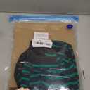 Kuoser Dog Recovery Suit, Anti Licking Dogs Rear Leg Sleeve, Abdominal Dog Surgical Suit with Dog Pants Cover Protect Wounds, Dogs Elbow Protector Soft Pet Surgery Onesie Cone Alternative, Green L