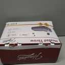 Homemate Heated Blanket Electric Throw - 50"x60" Heating Blanket Throw 1/2/4/6/8 Hours Auto-Off 10 Heat Level Over-Heat Protection Flannel Sherpa ETL Certification, Light Grey