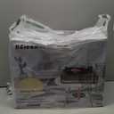 Vinyl Record Player with Speakers,3 Speed Turntable with Latest Bluetooth 5.3, Aux Input, Headphone Jack, RCA Output and Auto Stop, Mirror Vintage Wooden Brown