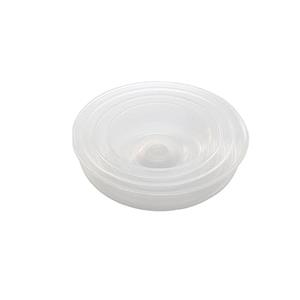 Microwave Splatter Cover, Large 20cm/7.9 Inch, PP Material Microwave Cover for Food with Crenelated Gripper Transparent Plastic Splash Guar for Bowls & Plates