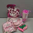 Mothers Day Decorations Happy Mothers Tableware Sets Include Thanks Mom Happy Mothers Day Banners Plates Napkins Tablecloth Cake Topper Balloons for Birthday Mother's Day Party Supplies Serve 20