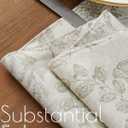 jinchan Spring Table Runner Linen Farmhouse Table Cloth Green Floral Decorative 72 Inch Botanic Printed Burlap Handcrafted Flax Coffee Table Decor 1 Panel Sage Green on Beige
